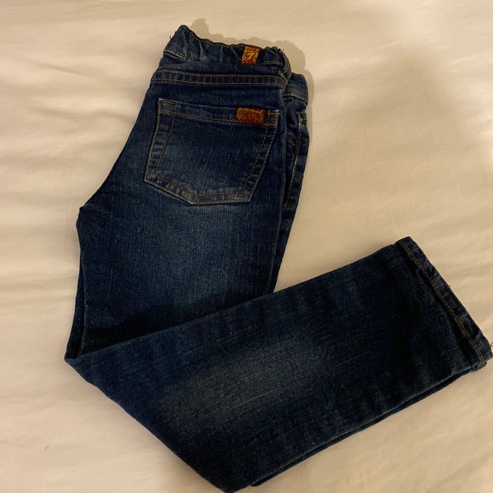 7 for all mankind jeans, light signs of wear. Tons of life left.